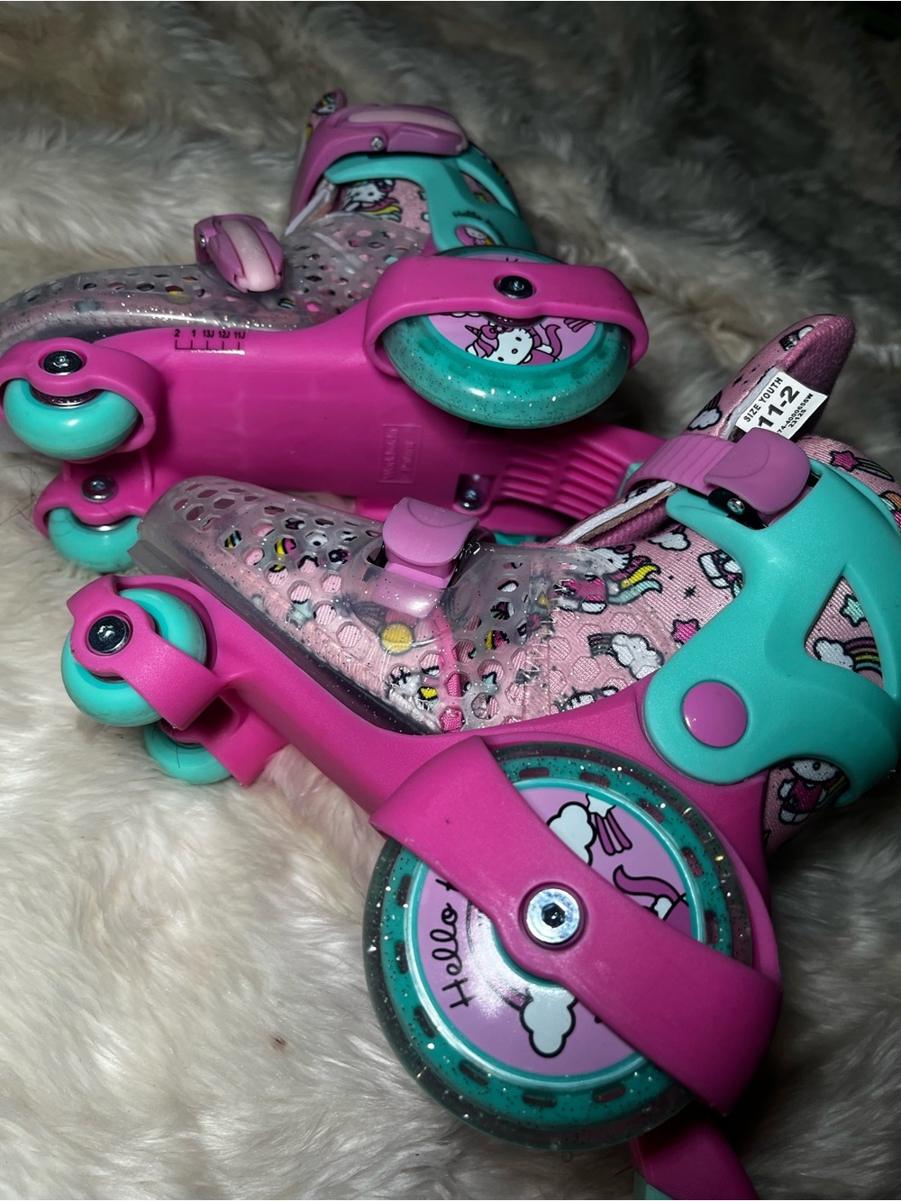 New Hello Kitty retractable Skates 11-2